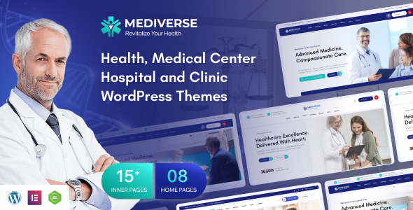 Best 10 Medical WordPress Theme for 2025: Top Picks for Healthcare Websites 8 01 mediverse preview | Best 10 Medical WordPress Theme for 2025: Top Picks for Healthcare Websites