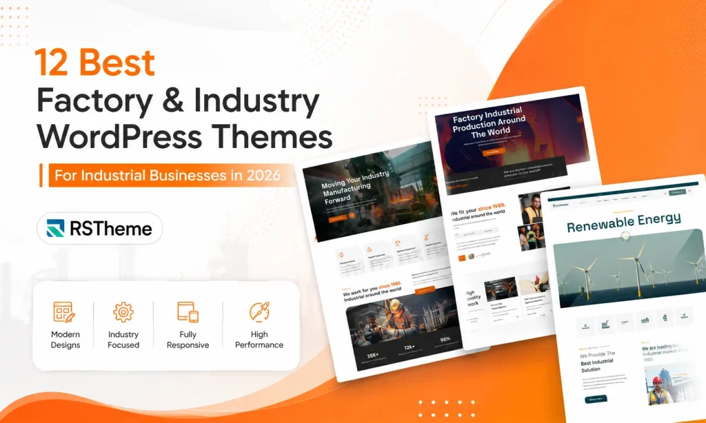 12 Best Factory & Industry WordPress Themes for Industrial Businesses in 2026 13 3333333333 | 12 Best Factory & Industry WordPress Themes for Industrial Businesses in 2026