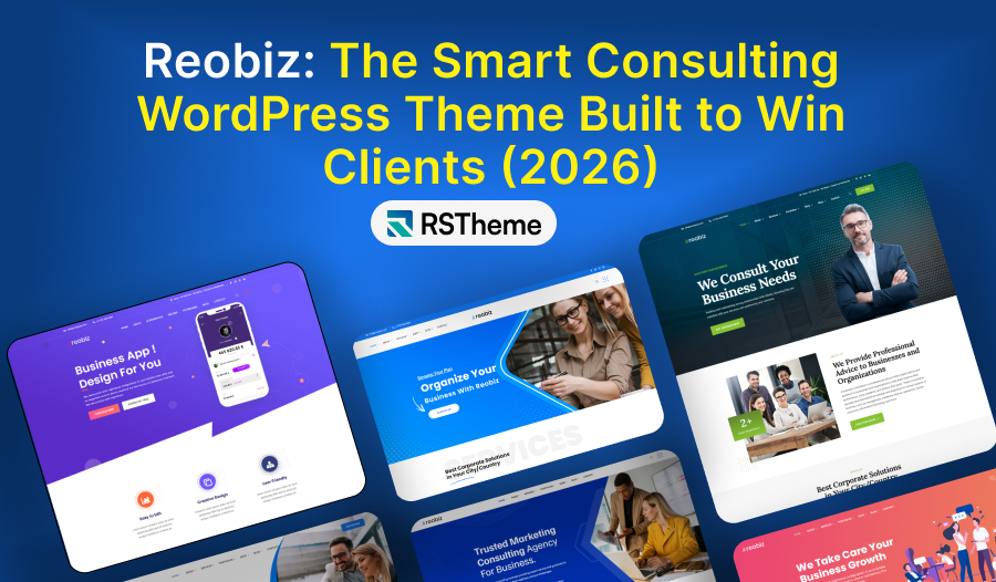 Reobiz: The Smart Consulting WordPress Theme Built to Win Clients (2026) 1 Consulting WordPress Theme
