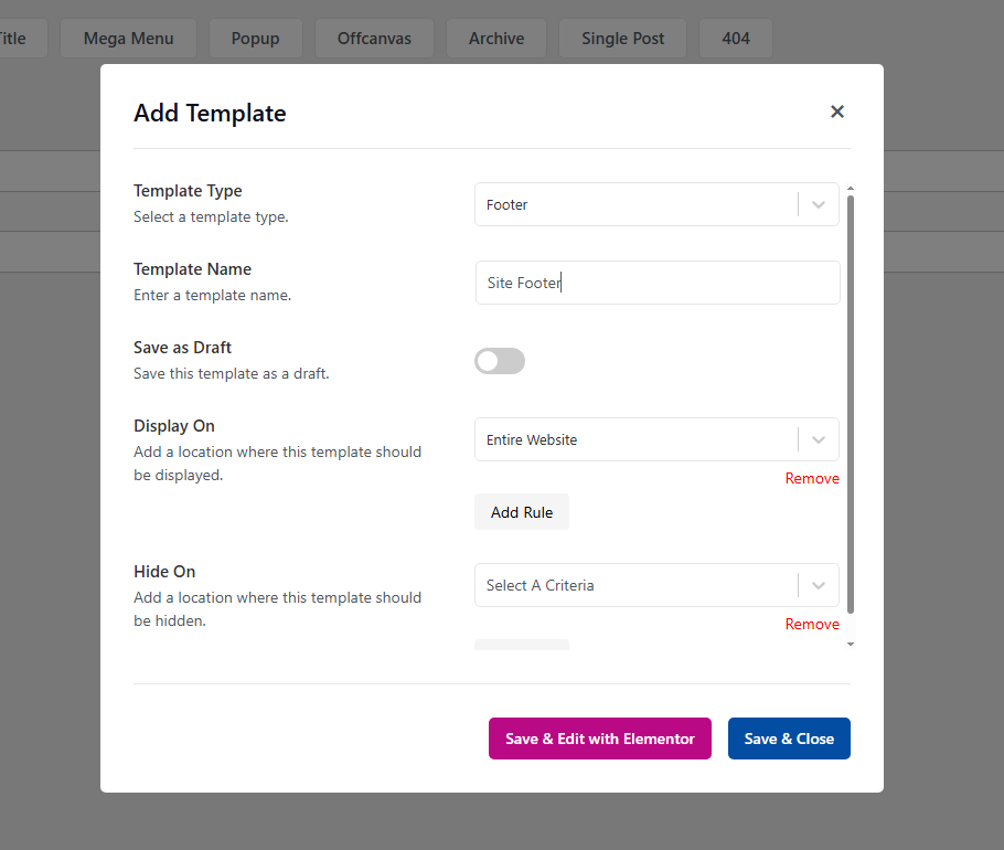 rstb footer | Footer