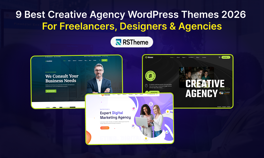 9 Best Creative Agency WordPress Themes 2026 for Freelancers, Designers & Agencies