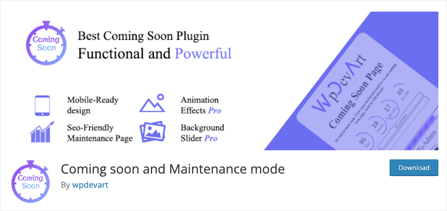 8+ Best Coming Soon Plugins for WordPress 2026 (Tested & Ready) 8 coming soon by wpdevart | 8+ Best Coming Soon Plugins for WordPress 2026 (Tested & Ready)