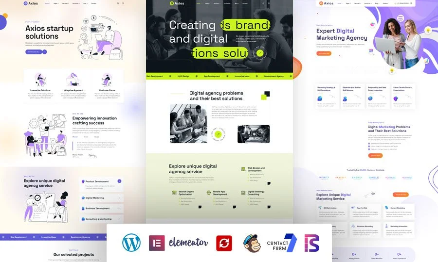 9 Best Creative Agency WordPress Themes 2026 for Freelancers, Designers & Agencies 6 preview 1 1 | 9 Best Creative Agency WordPress Themes 2026 for Freelancers, Designers & Agencies