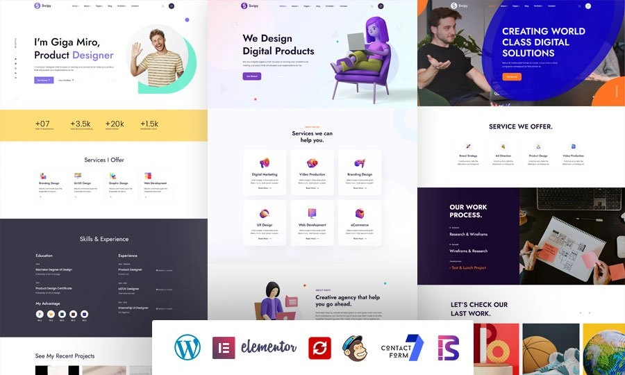 9 Best Creative Agency WordPress Themes 2026 for Freelancers, Designers & Agencies 9 Creative Agency WordPress Theme