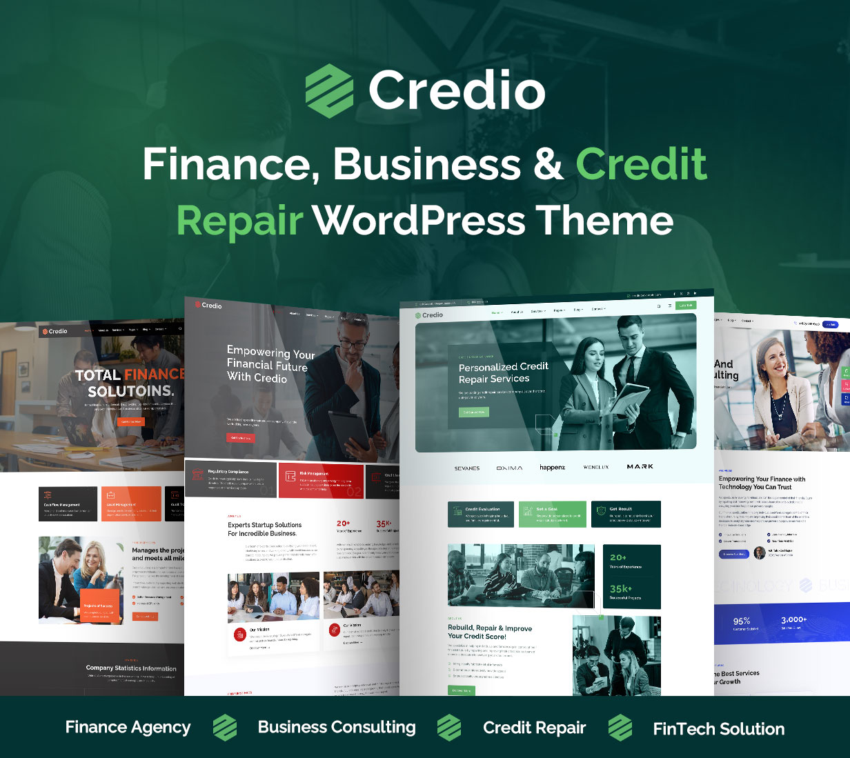 Credio – High-Performance Finance WordPress Theme for Financial Services 2 Finance WordPress Theme