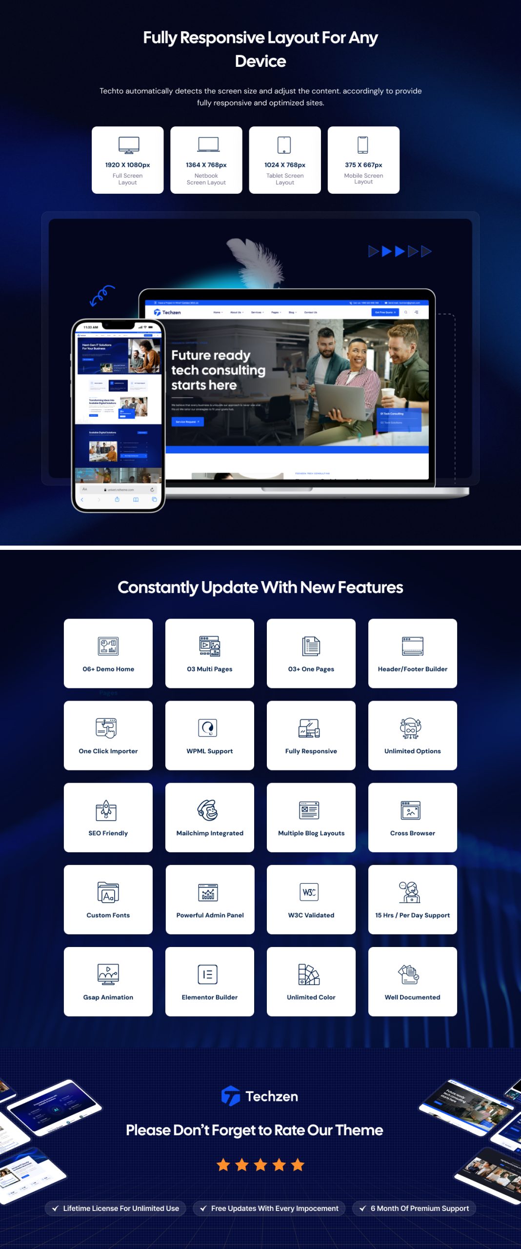 Techzen: The Ultimate IT Solutions WordPress Theme for Modern Tech Businesses 4 body