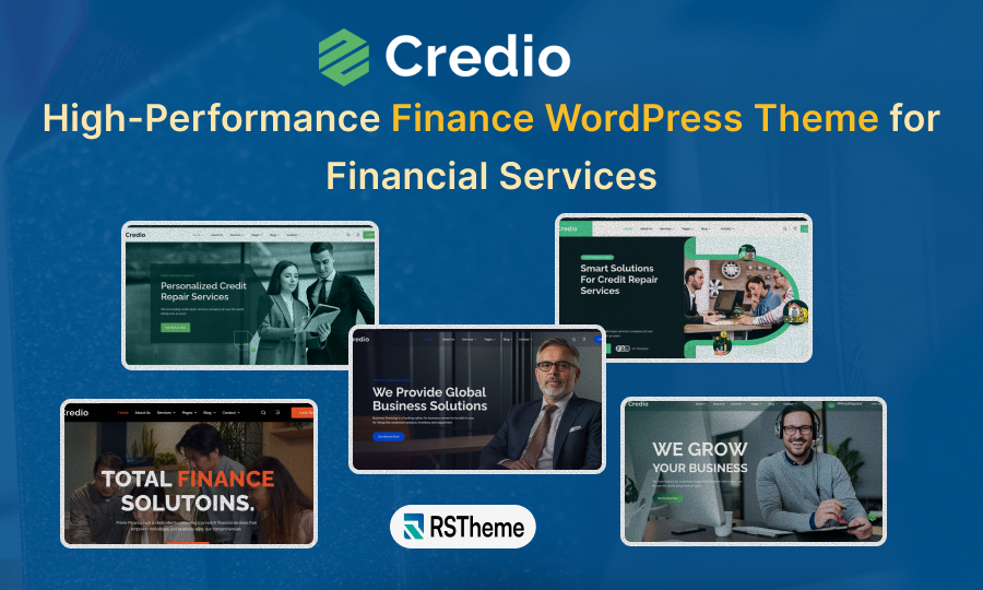 Credio – High-Performance Finance WordPress Theme for Financial Services 1 Credio – High-Performance Finance WordPress Theme for Financial Services