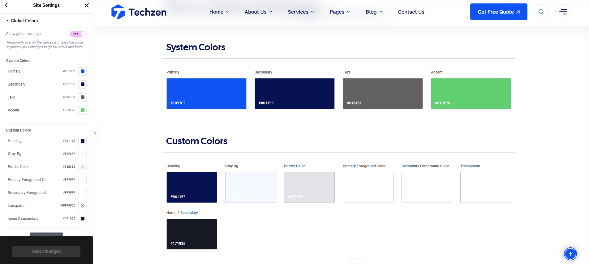 Screenshot 3 | Colors