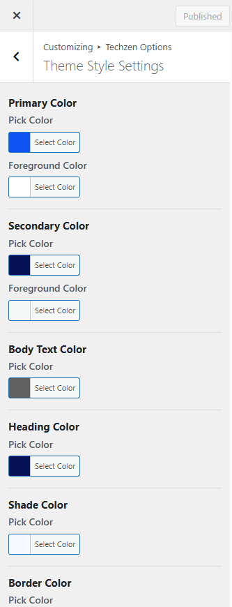 Screenshot 4 | Colors