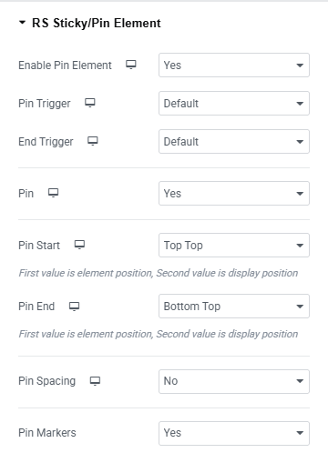 rs pin element 1 | GSAP RS Sticky/Pin Elements