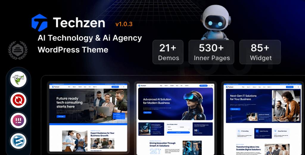 Techzen - AI Technology & AI Agency WordPress Theme 2 Techzen – AI Technology & AI Agency WordPress Theme