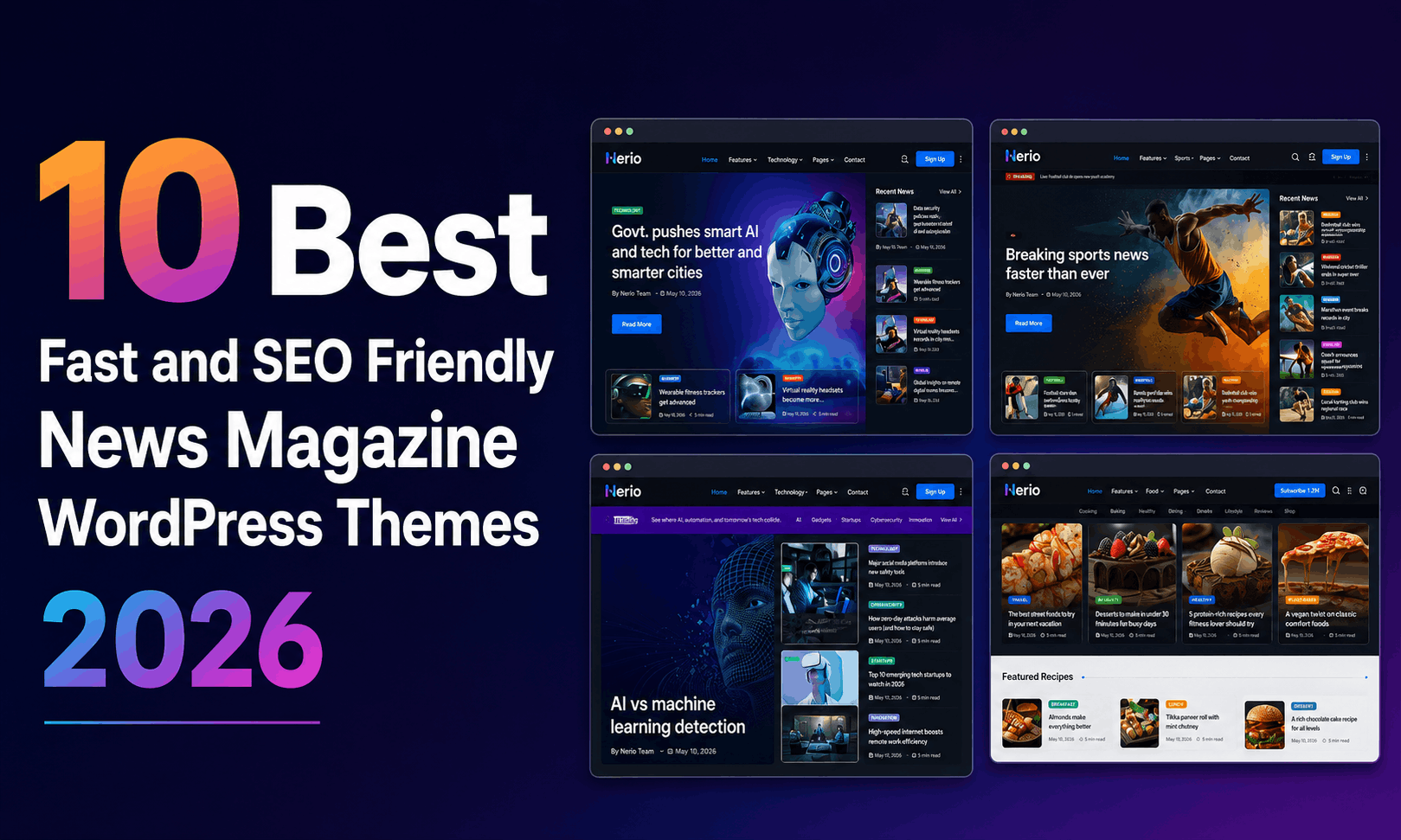 10 Best Fast and SEO Friendly News Magazine WordPress Themes 2026 1 ChatGPT Image May 26 2026 12 19 06 AM 1 | 10 Best Fast and SEO Friendly News Magazine WordPress Themes 2026