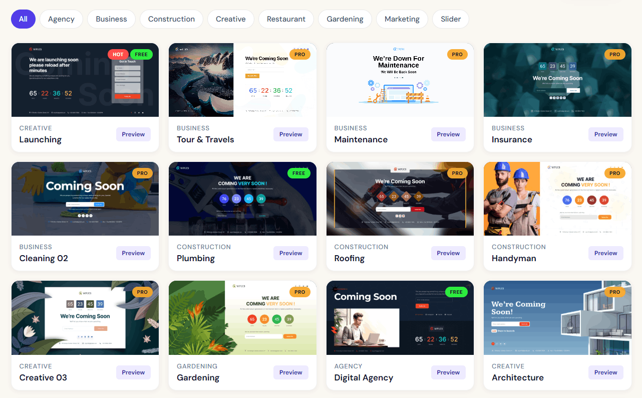 Screenshot 13 1 | Ultimate Coming Soon & Maintenance Mode Plugin for WordPress 2026