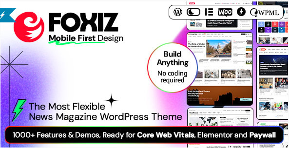 10 Best Fast and SEO Friendly News Magazine WordPress Themes 2026 4 Screenshot 31 | 10 Best Fast and SEO Friendly News Magazine WordPress Themes 2026