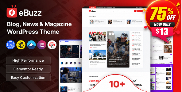 10 Best Fast and SEO Friendly News Magazine WordPress Themes 2026 9 Screenshot 37 | 10 Best Fast and SEO Friendly News Magazine WordPress Themes 2026