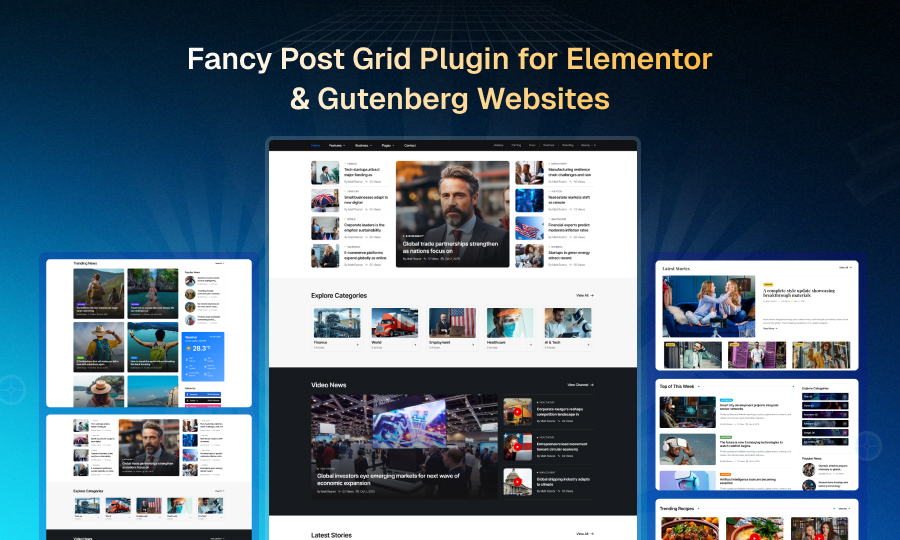 Fancy Post Grid Plugin for Elementor & Gutenberg Websites 8 Fancy Post Grid Plugin for Elementor & Gutenberg Websites