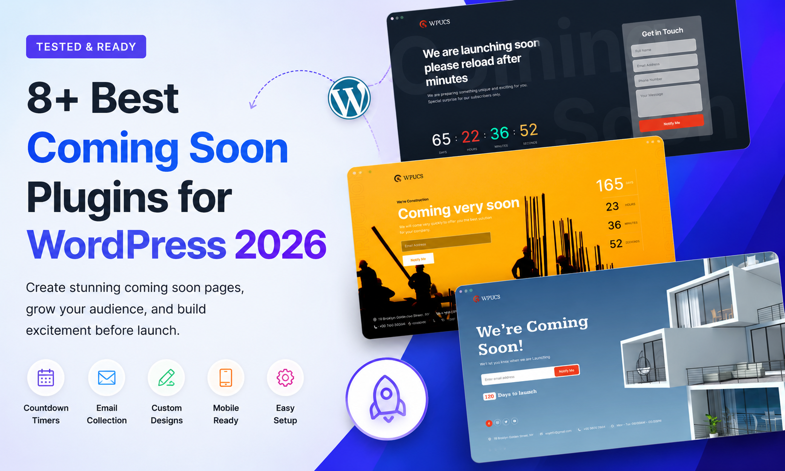 8+ Best Coming Soon Plugins for WordPress 2026 (Tested & Ready) 1 Jun 16 2026 10 57 55 PM | 8+ Best Coming Soon Plugins for WordPress 2026 (Tested & Ready)