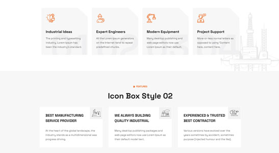 10 | Industrie - Factory & Industry WordPress Theme