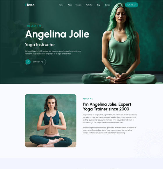 101 3 | Flixta - Personal Portfolio WordPress Theme