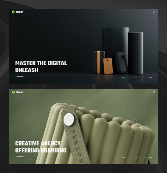 111 | Blunor – Creative Agency & Portfolio WordPress Theme