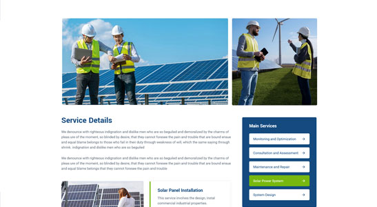 4 5 | Solaren – Ecology & Solar Energy WordPress Theme
