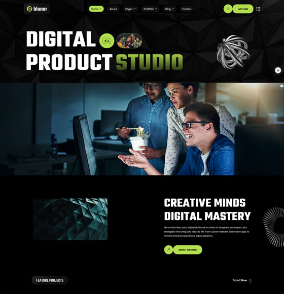 51 1 | Blunor – Creative Agency & Portfolio WordPress Theme