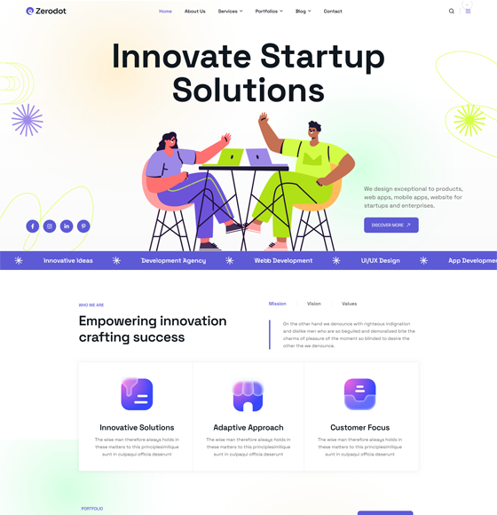 8 | Zerodot - Multipurpose Elementor Business WordPress Theme
