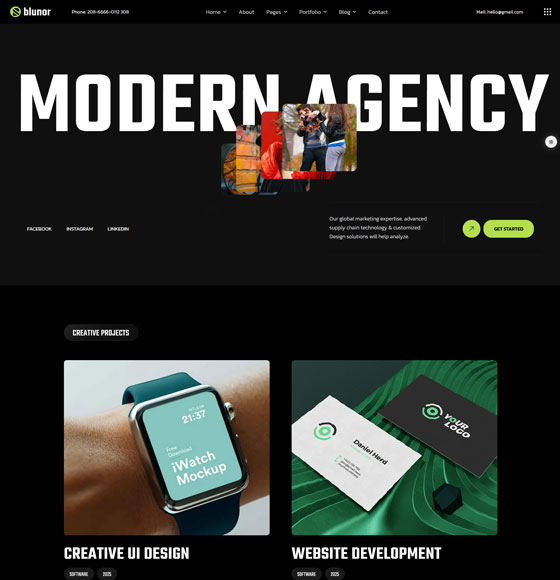 91 1 | Blunor – Creative Agency & Portfolio WordPress Theme
