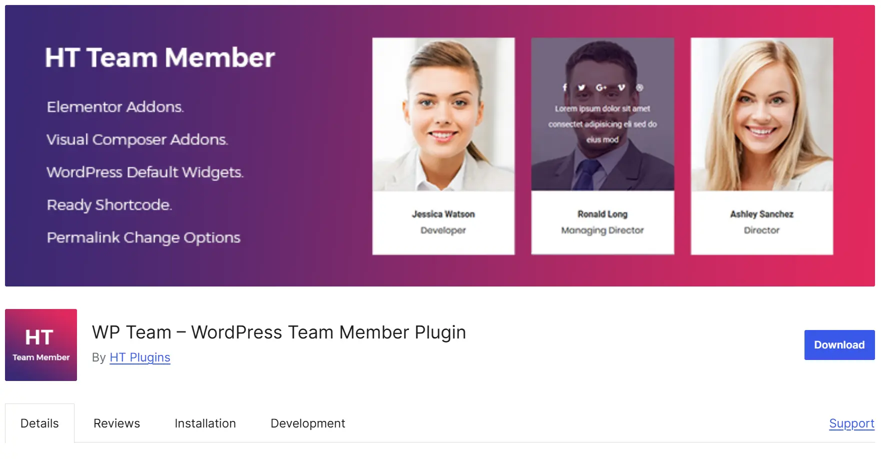 10 Best Team Showcase WordPress Plugins to Display Your Team Professionally 9 Screenshot 27 | 10 Best Team Showcase WordPress Plugins to Display Your Team Professionally