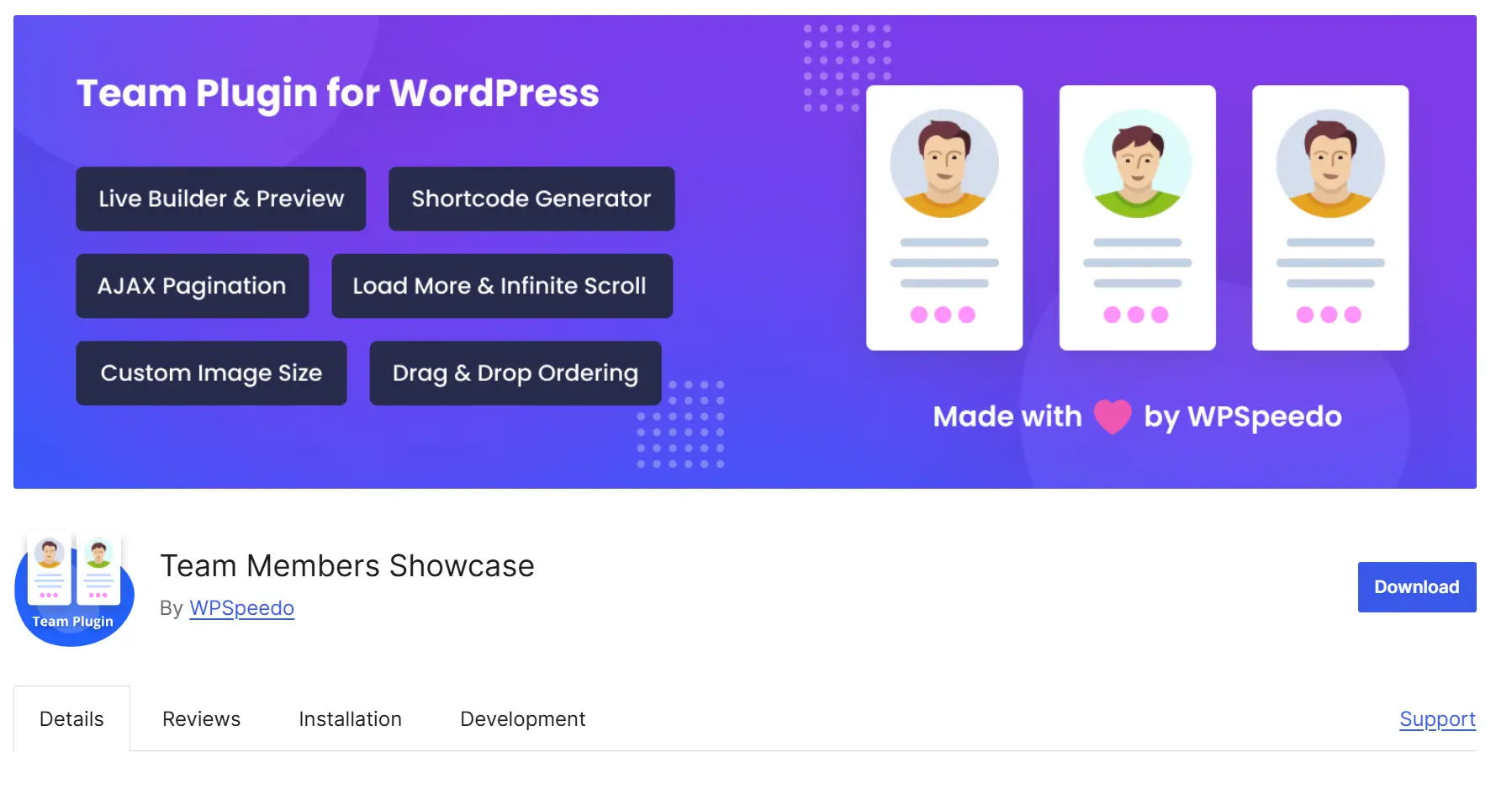 10 Best Team Showcase WordPress Plugins to Display Your Team Professionally 10 Screenshot 28 | 10 Best Team Showcase WordPress Plugins to Display Your Team Professionally