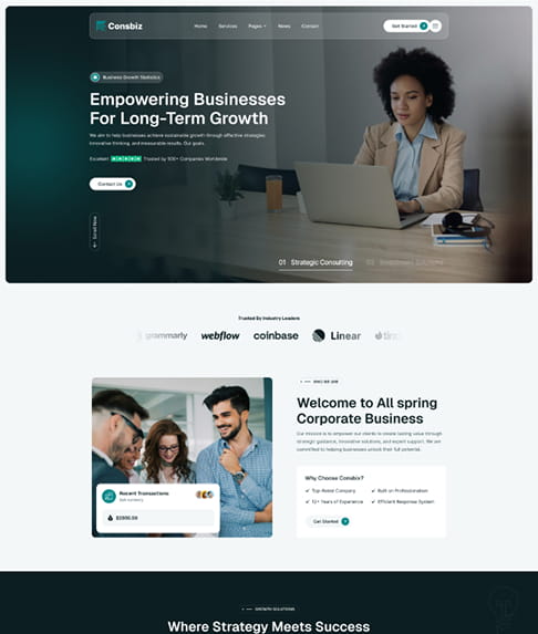 consbiz preview 11 | Consbiz – Business Consulting WordPress Theme