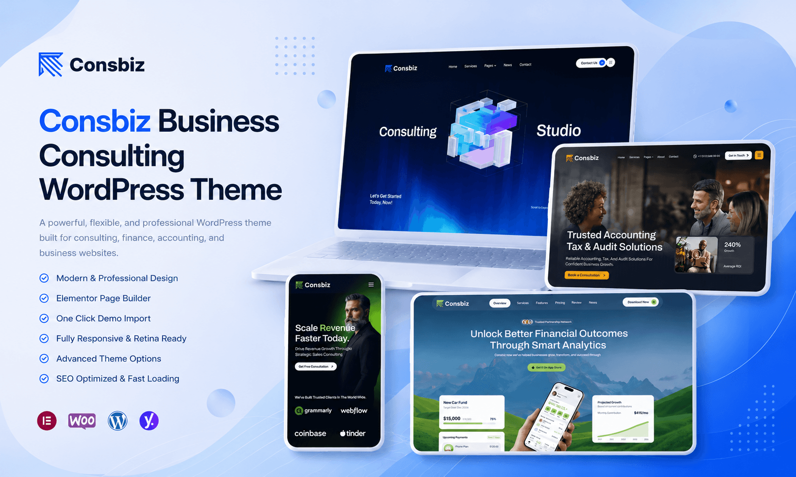 consbizz | Consbiz Business Consulting WordPress Theme: A Complete Review & Feature Guide