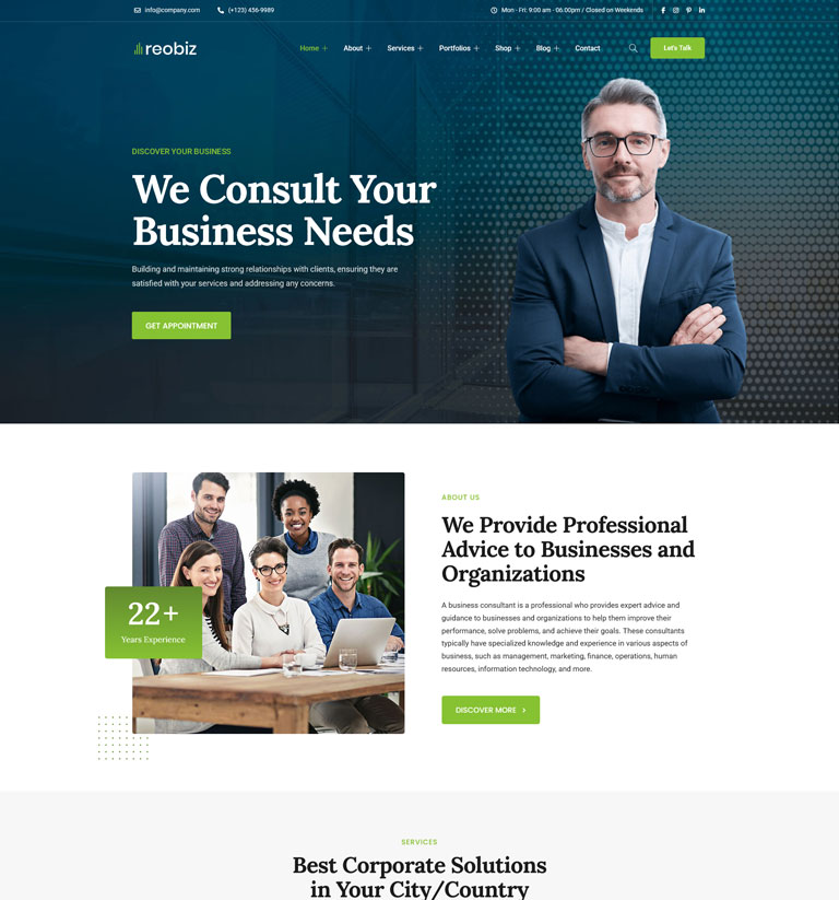 demo thumb 031 2 | Reobiz - Consulting Business WordPress Theme