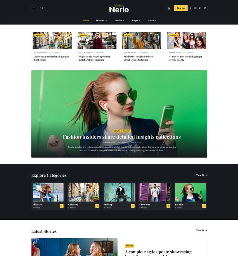 demo thumb 081 1 | Nerio – News Magazine WordPress Theme