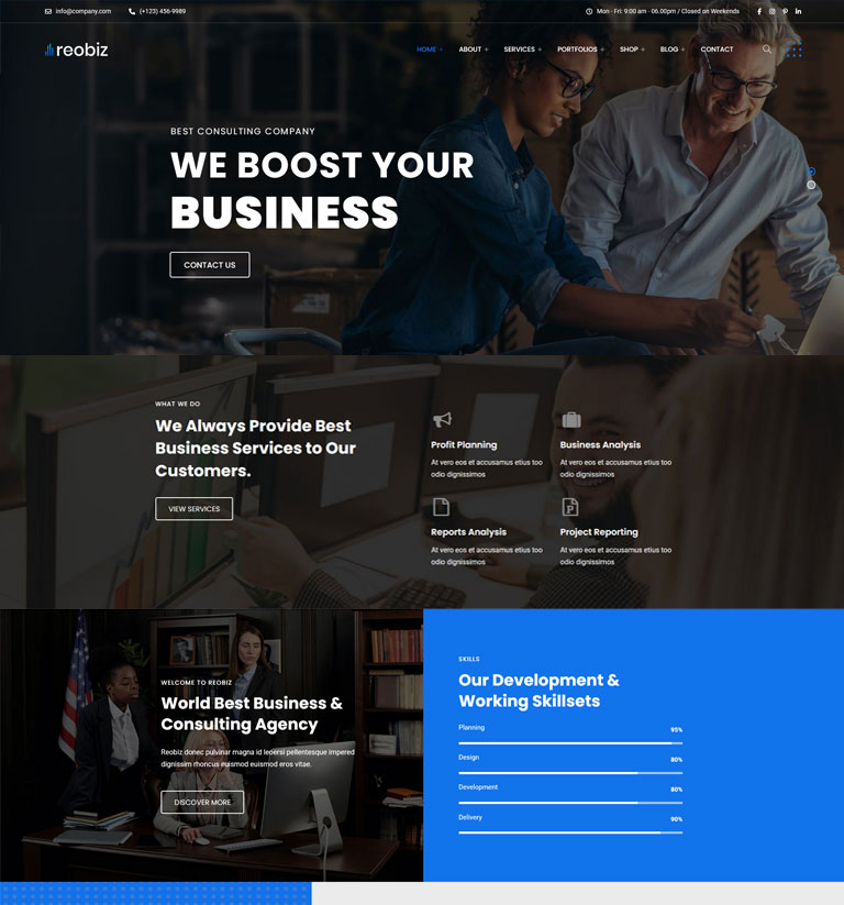 demo thumb 111 1 | Reobiz - Consulting Business WordPress Theme