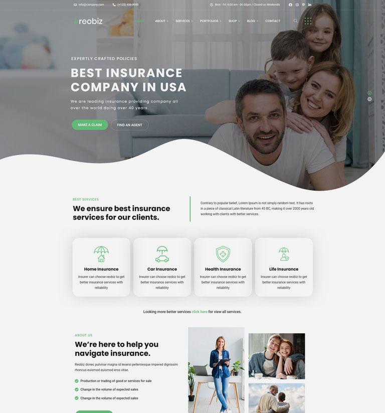 demo thumb 121 | Reobiz - Consulting Business WordPress Theme