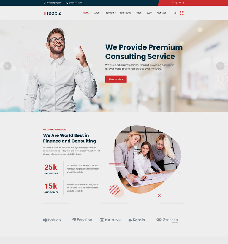 demo thumb 171 | Reobiz - Consulting Business WordPress Theme