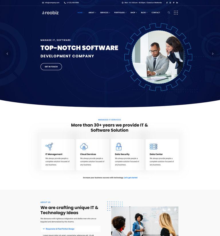demo thumb 191 | Reobiz - Consulting Business WordPress Theme