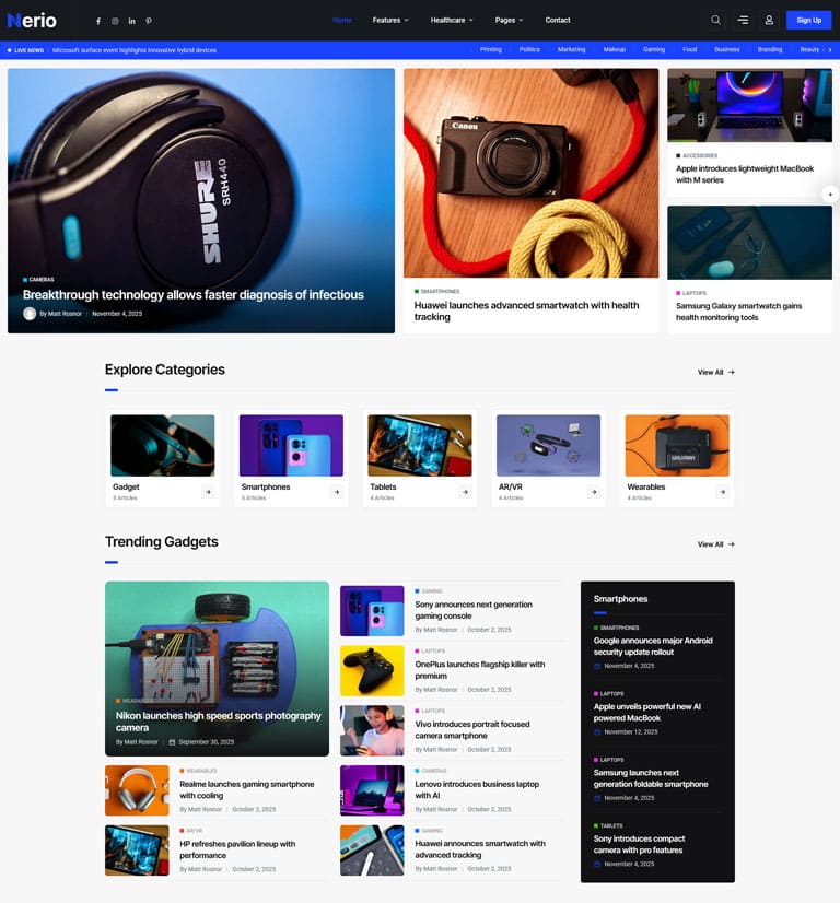demo thumb 201 | Nerio – News Magazine WordPress Theme