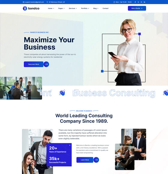 home51 | Bandco - Consulting Business WordPress Theme