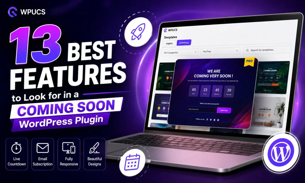 13 Best Features to Look for in a Coming Soon WordPress Plugin 6 13 Best Features to Look for in a Coming Soon WordPress Plugin