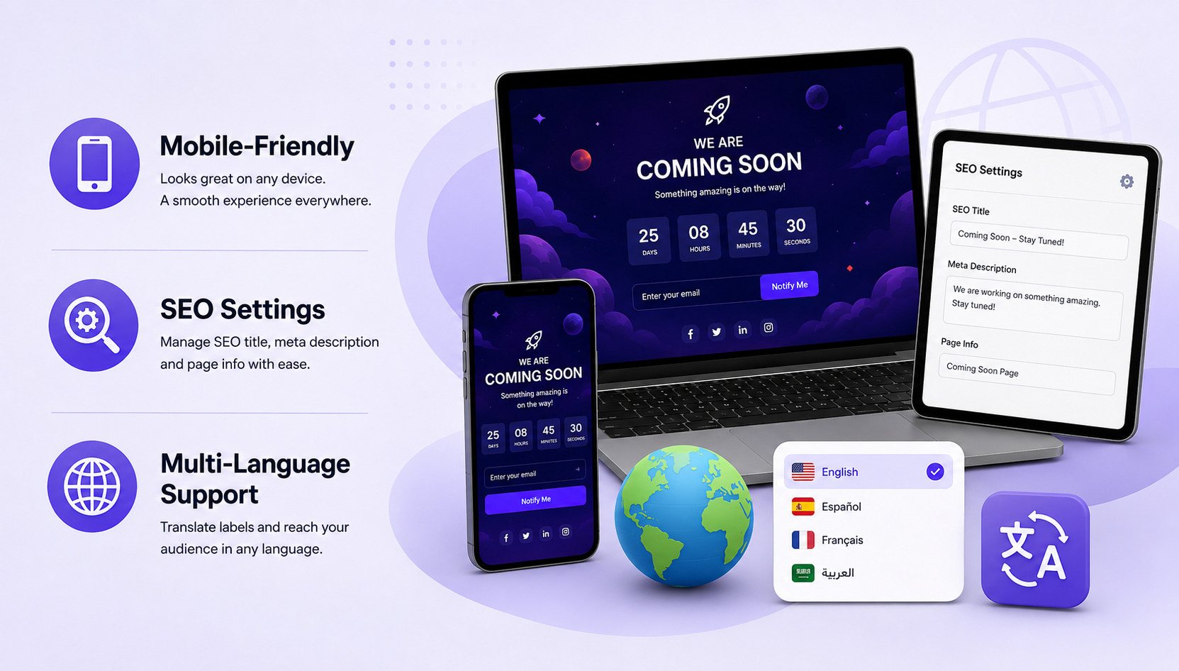 222222 | 13 Best Features to Look for in a Coming Soon WordPress Plugin