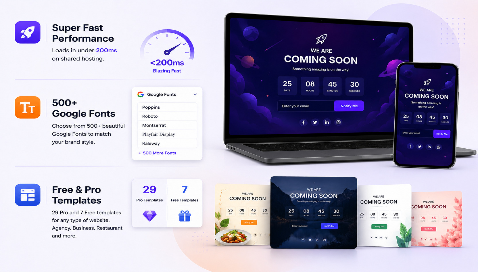 333333 | 13 Best Features to Look for in a Coming Soon WordPress Plugin