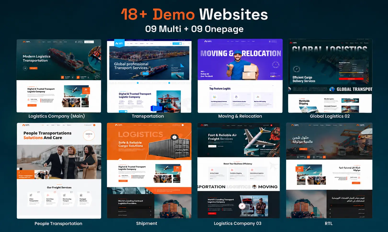 demo final | Why Logitic Is the Best Transportation & Logistics WordPress Theme in 2026