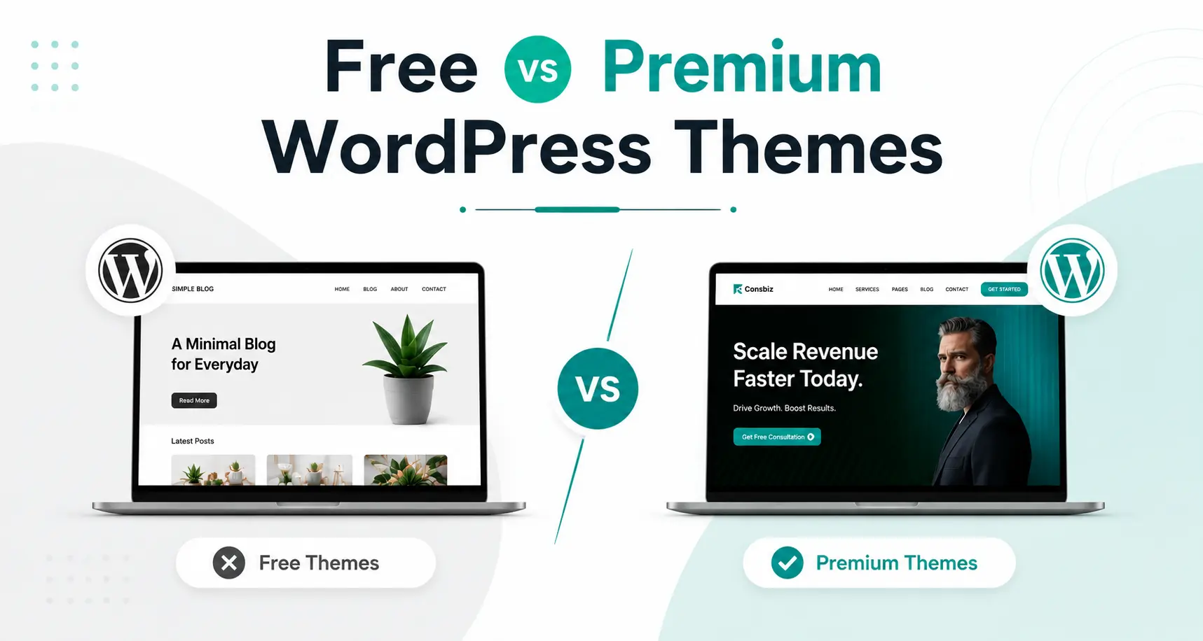 Free vs Premium WordPress Themes: Which One Should You Choose? 2 eeeeeeee | Free vs Premium WordPress Themes: Which One Should You Choose?