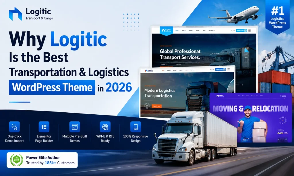 Why Logitic Is the Best Transportation & Logistics WordPress Theme in 2026 3 Why Logitic Is the Best Transportation & Logistics WordPress Theme in 2026