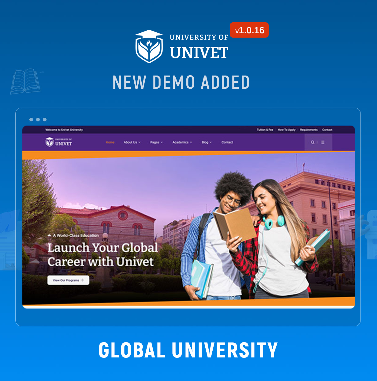 Univet – University Education WordPress Theme 3 new demo | Univet – University Education WordPress Theme