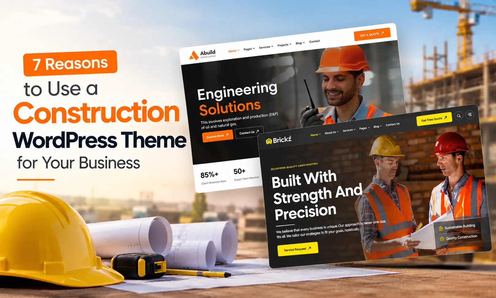 7 Reasons to Use a Construction WordPress Theme for Your Business 1 7 Reasons to Use a Construction WordPress Theme for Your Business