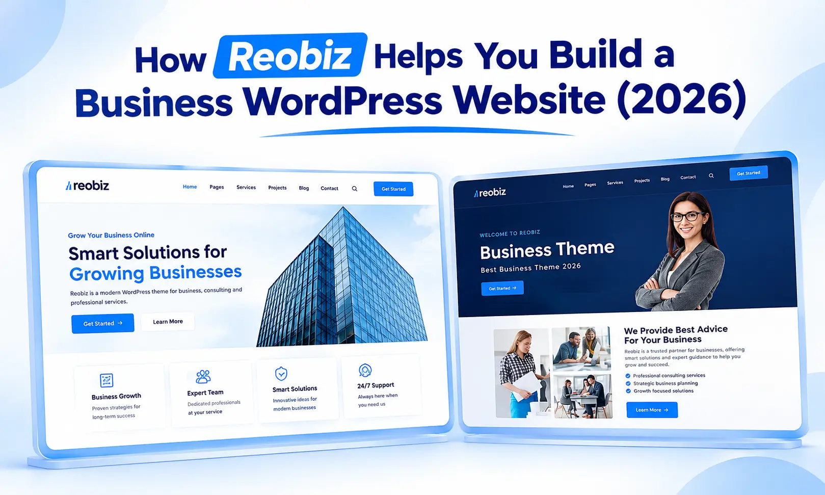 How Reobiz Helps You Build a Business WordPress Website (2026)