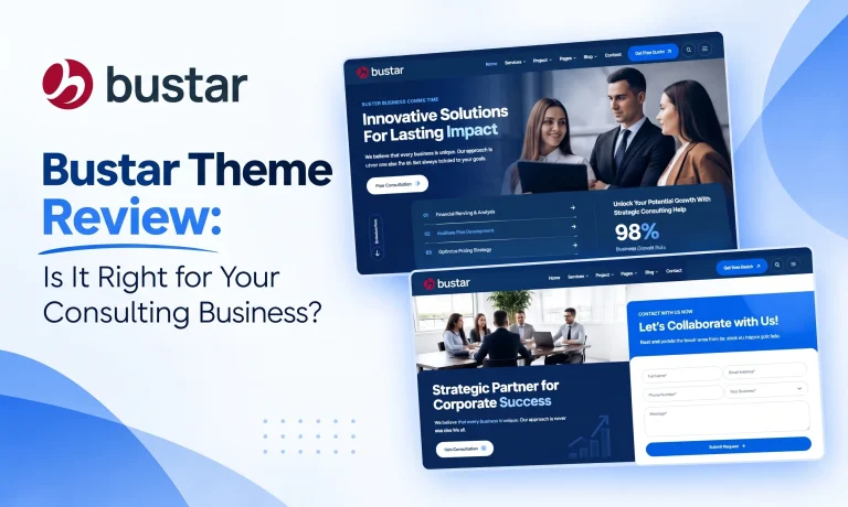 Bustar Theme Review: Is It Right for Your Consulting Business?